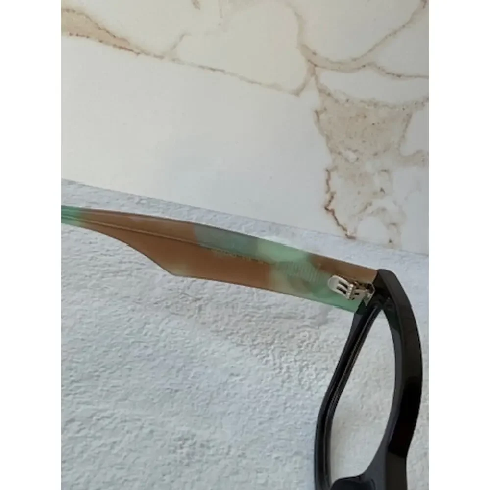 NEW Gucci GG1424O Black Blue Cat Eye Eyeglasses Frames